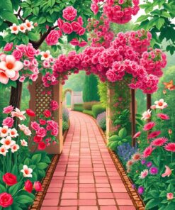 Garden Walk Paint Numbers