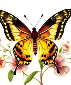 Botanical Heliconid Paint Numbers