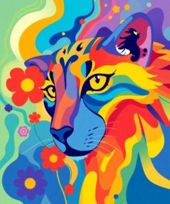 Paradise Horn Paint Numbers