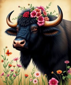 Water Buffalo Paint Numbers