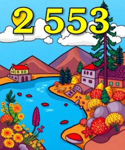 Water Garden Paint Numbers