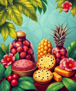 Tropical Treats Paint Numbers