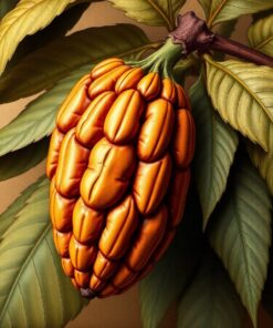 Antique Cacao Pod Study Paint By Numbers