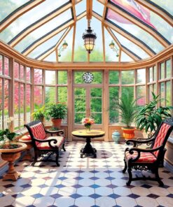 Sunroom Retreat Paint Numbers