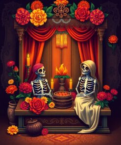 Box Ofrenda Paint Numbers