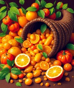 Cornucopia Spill Paint Numbers