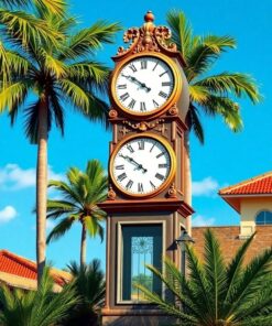 Among Palms Paint Numbers