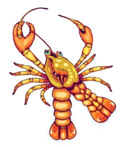 Coastal Crustacean Paint Numbers