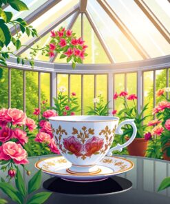 Tea Cup Paint Numbers