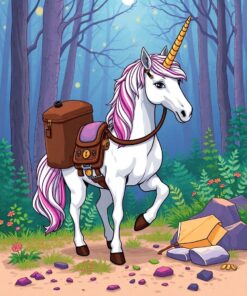 Unicorn Discovery Paint Numbers