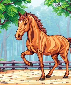 Banyan Horse Paint Numbers