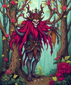 Forest Spirit Paint Numbers