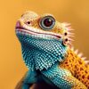 Lizard Portrait Paint Numbers