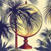 Antique Globe Palm Shadows Paint By Numbers