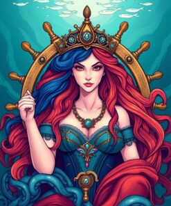 Ocean Royalty Paint Numbers