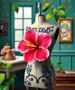 Dress Form Paint Numbers