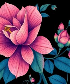 Nouveau Bloom Paint Numbers