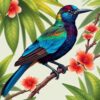 Tropical Bird Paint Numbers