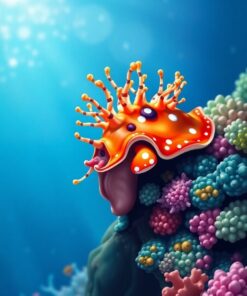 Vibrant Nudibranch Paint Numbers