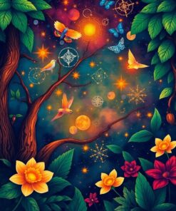 Cassiopeia Glow Paint Numbers