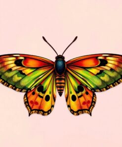 Moth Wings Paint Numbers