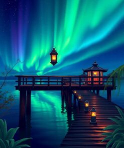 Pier Lantern Paint Numbers