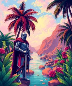 Tropical Oasis Paint Numbers