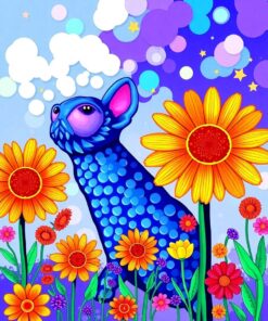 Tropical Papaya Paint Numbers