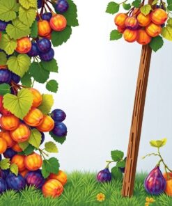 Antique Ladder Fig Harvest Paint By Numbers