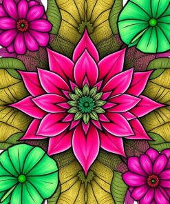 Root Pattern Paint Numbers