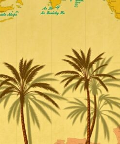 Palm Shadows Paint Numbers