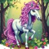 Monstera Unicorn Paint Numbers