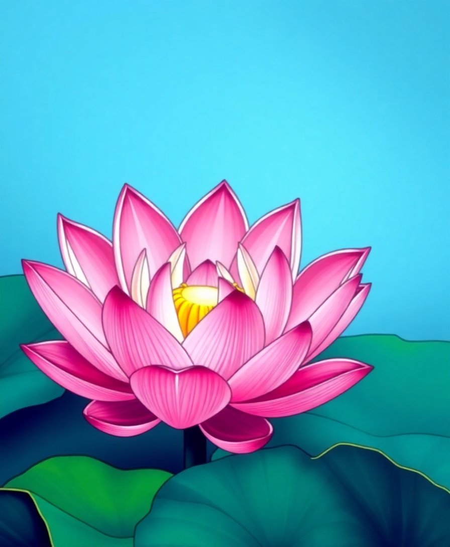 Lotus Bloom Paint Numbers Lotus Bloom Paint Numbers