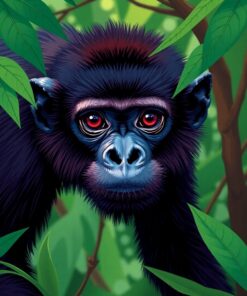 Jungle Gaze Paint Numbers