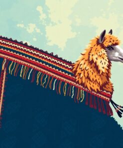 Antique Quipu Alpaca Drape Paint By Numbers