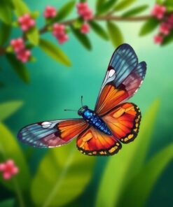 Rainforest Flight Paint Numbers