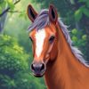 Foal Portrait Paint Numbers