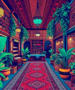 Tropical Shade Paint Numbers