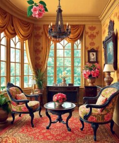 Hibiscus Room Paint Numbers