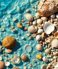 Antique Shallows And Shells Paint By Numbers