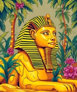 Jungle Gold Paint Numbers