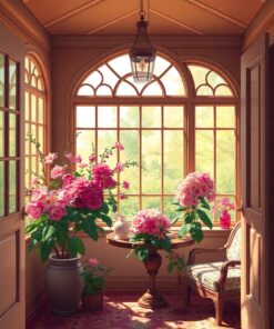 Botanical Glow Paint Numbers