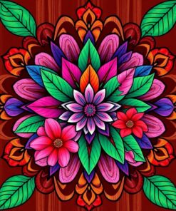 Exotic Blooms Paint Numbers