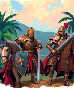 Tropic Chivalry Paint Numbers