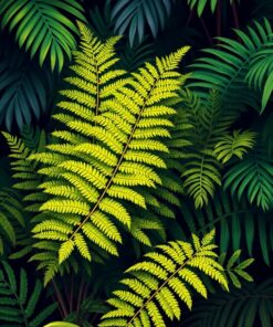Fern Study Paint Numbers