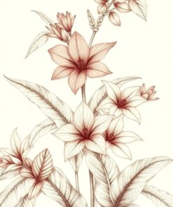 Flora Study Paint Numbers