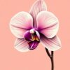 Orchid Bloom Paint Numbers
