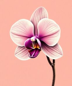 Orchid Bloom Paint Numbers