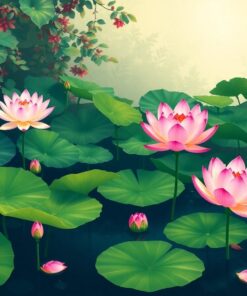 Pond Life Paint Numbers