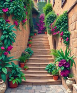 Stairway Botanicals Paint Numbers